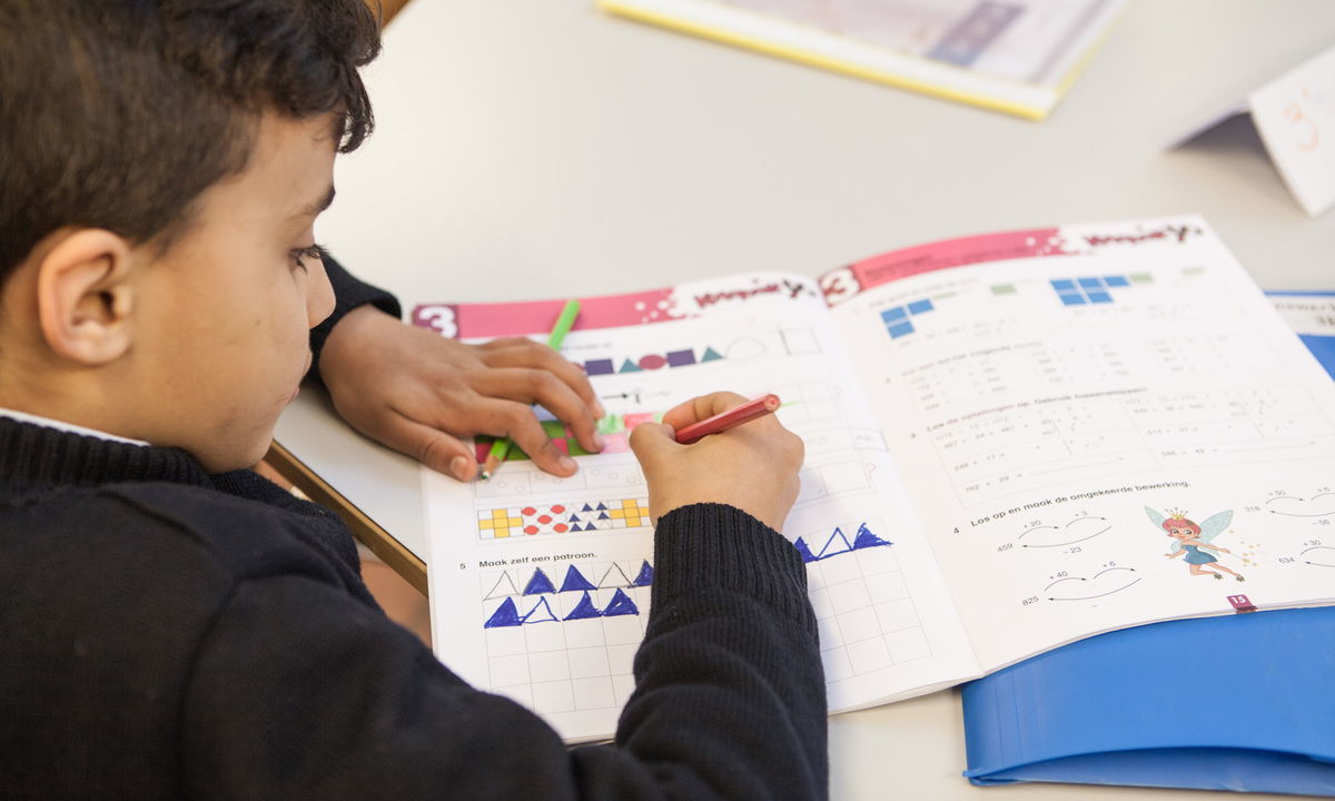 Foto bij Op naar de lagere school